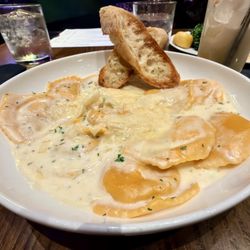 Doc's Jazz Club - Pasta of the Day (seafood ravioli)