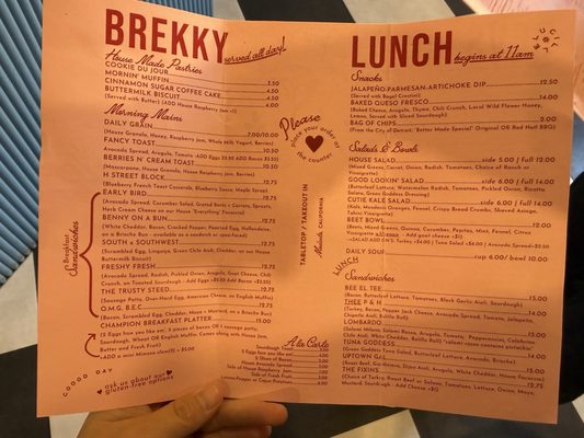 Menu photo 1 Lucille Modesto, CA