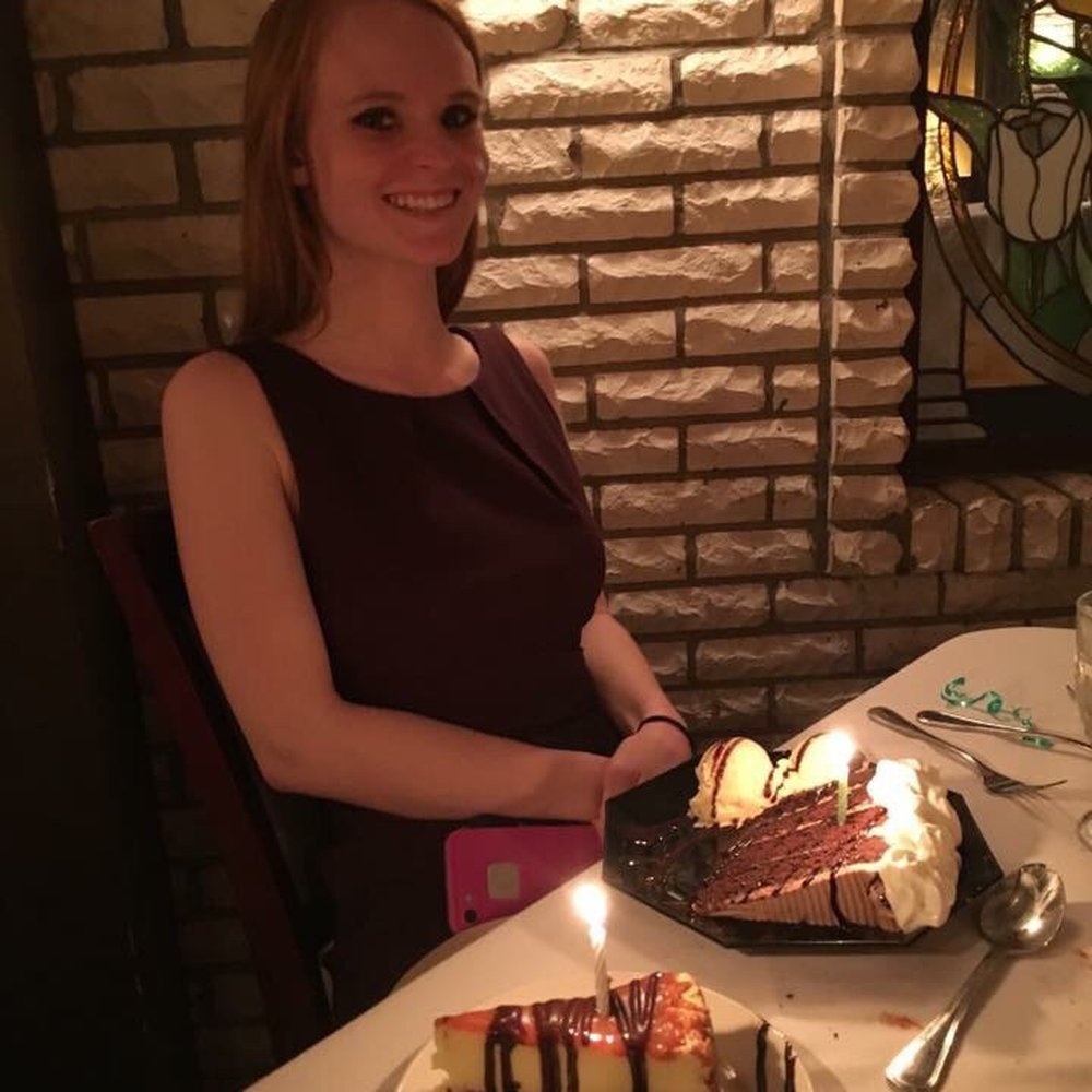 Del Frisco's - After my birthday dinner! Look at those beautiful deserts!! - Steakhouses Near Me - Louisville, Kentucky