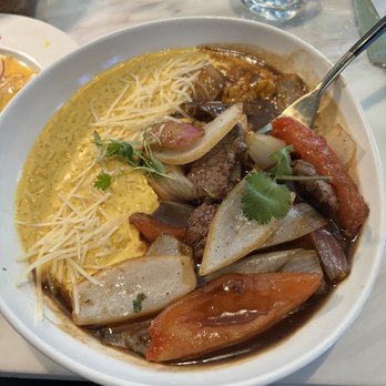 CVI.CHE 105 - Risotto with Lomo Saltado - Peruvian Near Me - Miami, Florida