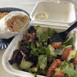 1/2 Chicken Chipotle Sandwich w/ Side Salad