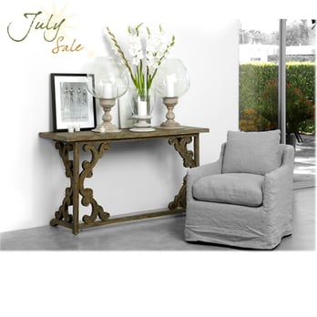 Urban Elegance - Beautiful Scroll Console from Classic Home July Sale! - Furniture Stores Near Me - Redlands, California