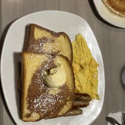 Perkins Restaurant & Bakery - French toast- eggs sausage
