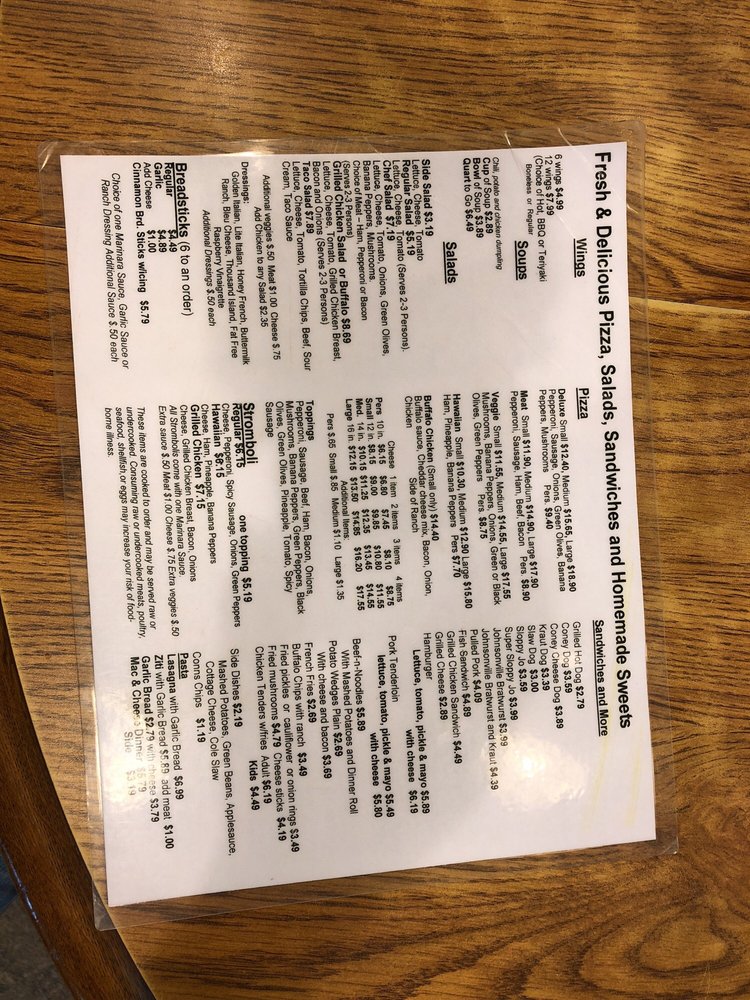 NORTH STAR PIZZA & ICE CREAM SHOP Updated September 2024 19 Reviews