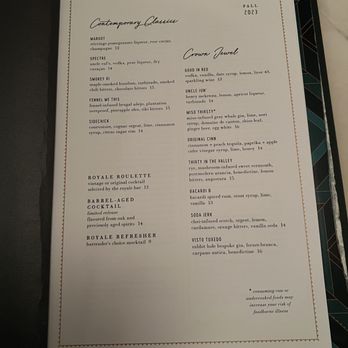 Oliver Royale - Menu - New American Near Me - Knoxville, Tennessee Oliver Royale - Menu - New American Near Me - Knoxville, Tennessee