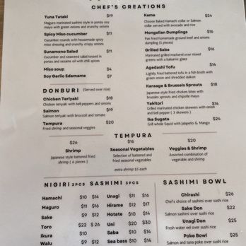 Khatan Sushi - Menu - Japanese Near Me - Oakland, California
