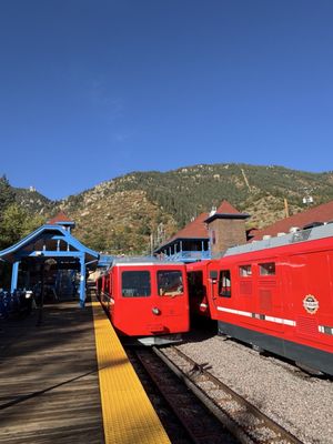 The Broadmoor Manitou and Pikes Peak Cog Railway by null
