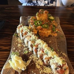 Great food love the presentation and the small cozy dining area. Great food love the presentation and the small cozy dining area.