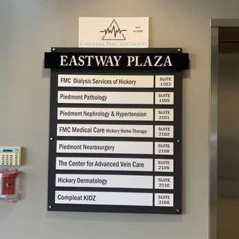 Hickory Dermatology - Lobby signage - Dermatologists Near Me - Hickory, North Carolina