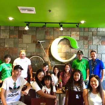 Cyclo Noodles - Family pictures with Cyclo Noodle's employees(in green top) Mr. Vuth (Manager) and Lina. - Cambodian Near Me - Long Beach, California Cyclo Noodles - Family pictures with Cyclo Noodle's employees(in green top) Mr. Vuth (Manager) and Lina. - Cambodian Near Me - Long Beach, California
