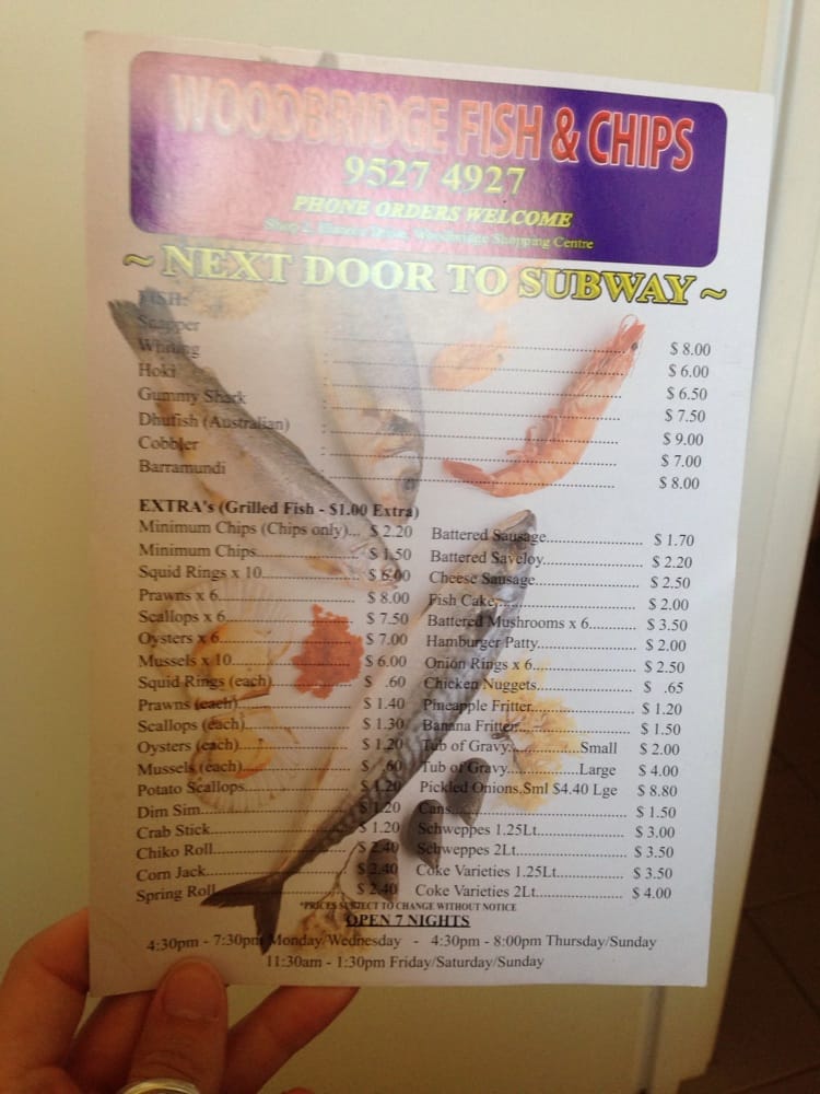 WOODBRIDGE FISH SUPPLY Shop 2 Woodbridge Shopping Cen Cnr Ennis Ave & Elanora Dr, Cooloongup