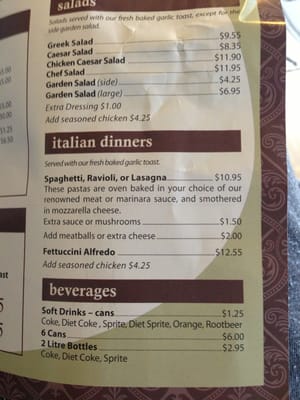 Menu photo 8 Santa Lucia Pizza Winnipeg, MB Menu photo 8 Santa Lucia Pizza Winnipeg, MB