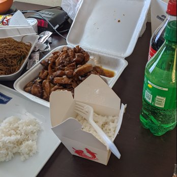 Great China Restaurant - a table full of food - Chinese Near Me - Albuquerque, New Mexico