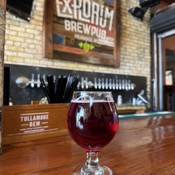 The Explorium Brewpub Third Ward - Bramble berry cheesecake sour - American Near Me - Milwaukee, Wisconsin