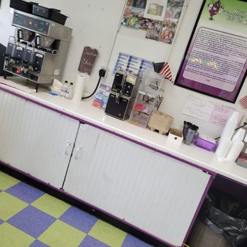 Fractured Prune - a coffee shop with a checkered floor - Donuts Near Me - Ocean City, Maryland