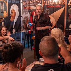 Vic Terrific - Finest Street Magic in a Tent, Downtown San Diego Photo: Steven Giang
