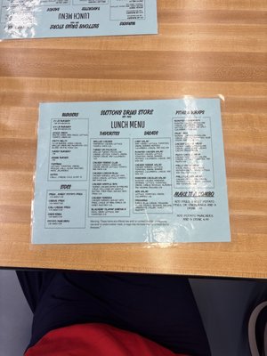Menu photo 1 Sutton's Drug Store Chapel Hill, NC Menu photo 1 Sutton's Drug Store Chapel Hill, NC