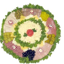 Convenient Food Express - We can cater any size party.  Try our fresh sliced deli trays - where you get to pick the meats and cheeses that you want on the tray.