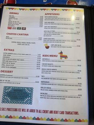 Menu photo 6 Pepper Pot Hatch, NM Menu photo 6 Pepper Pot Hatch, NM