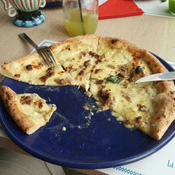 Brunapoli - Pizza tartufi e funghi, buenísima!