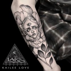 Lark Tattoo - Tattoo by Lark Tattoo artist Kailee Love.
See more of Kailee's work: http://www.larktattoo.com/kaileelove