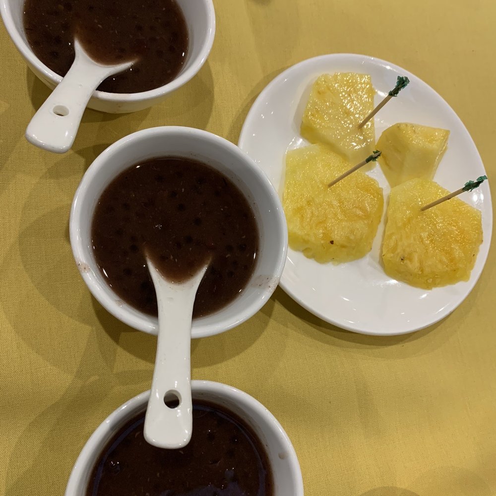 Secret Kitchen - Sweet Red Bean & Tapioca Dessert Soup & Sliced Pineapple - Cantonese Near Me - Flushing, New York Secret Kitchen - Sweet Red Bean & Tapioca Dessert Soup & Sliced Pineapple - Cantonese Near Me - Flushing, New York