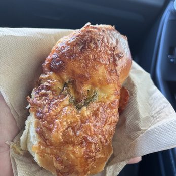 Batch - Craft Beer and Kolaches - Sausage Jalapeño Cheese kolache - Beer Bar Near Me - Austin, Texas Batch - Craft Beer and Kolaches - Sausage Jalapeño Cheese kolache - Beer Bar Near Me - Austin, Texas
