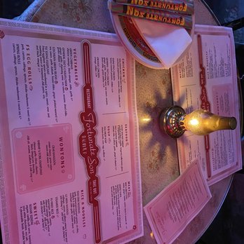 Fortunate Son - Table set up - Chinese Near Me - San Diego, California