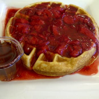 Kickback Jack's - Fresh berries golden brown waffle $7.99 - American Near Me - Rancho Cucamonga, California Kickback Jack's - Fresh berries golden brown waffle $7.99 - American Near Me - Rancho Cucamonga, California