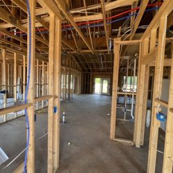 Carolina Elite Drywall and Finishing - Residential framing project, June 2021.