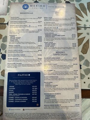Menu photo 4 Mekiko Cantina Kapolei, HI Menu photo 4 Mekiko Cantina Kapolei, HI