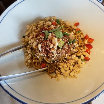 Tiger Dumplings - Hot chili oil peanut noodles - Noodles Near Me - Arlington, Virginia