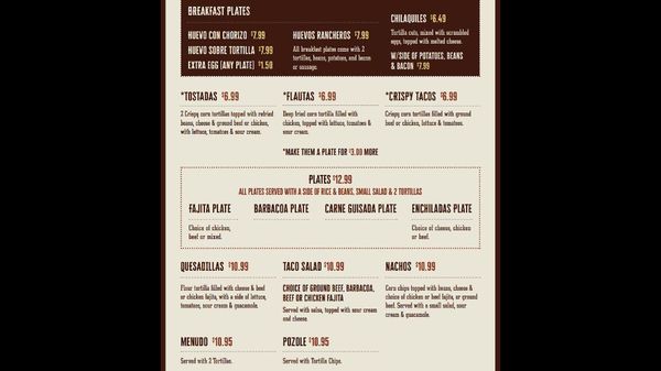Menu photo 8 Señor Taco Ridgeland, MS