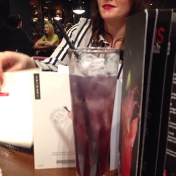 TGI Fridays - Birthday girl - balloon hat - Purple Rain! - American Near Me - Coventry, COV
