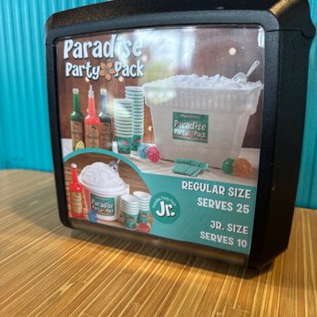 Bahama Buck's - Austin - a picture of a tv set - Shaved Ice Near Me - Austin, Texas