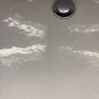 Embassy Suites by Hilton Chicago Downtown Magnificent Mile - Not hair, actual crack in the sink ‍ - Hotels Near Me - Chicago, Illinois