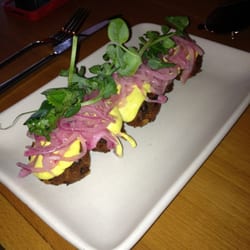 Fable Kitchen - Chickpea fritter is a must have!  I could