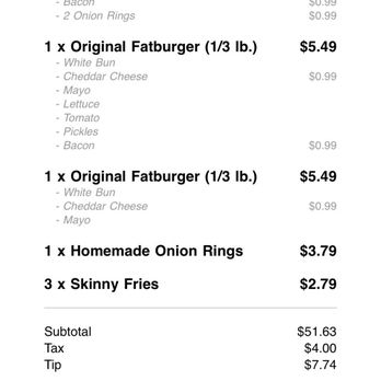 Fatburger & Buffalo's Express - Burgers Near Me - Hesperia, California