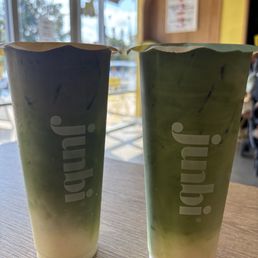 Iced Dirty Matcha Latte Iced Dirty Matcha Latte