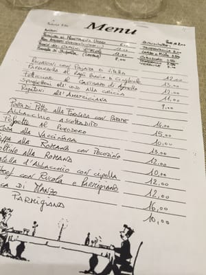 Menu photo 7 La Tavernaccia Rome, RM