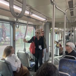 Taste of Tucson Downtown - Riding the streetcar and learning about the sites along the route.
