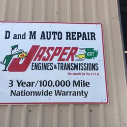 D and M Auto Repair - ***NEW NAME*** ***NEW ADDRESS*** 208a N Ist (north "i" street) Amber is awesome.