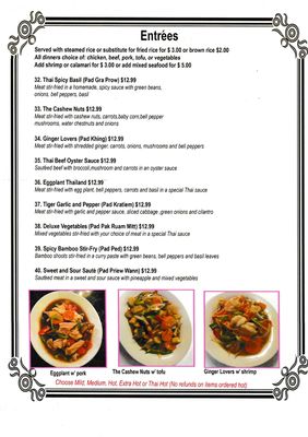 Menu photo 7 Siam House Bloomington, IN