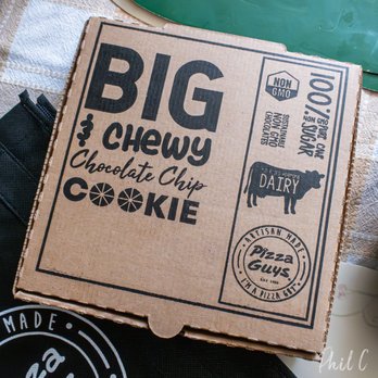 Pizza Guys - Big & Chewy Chocolate Chip box - Pizza Near Me - Huntington Beach, California Pizza Guys - Big & Chewy Chocolate Chip box - Pizza Near Me - Huntington Beach, California
