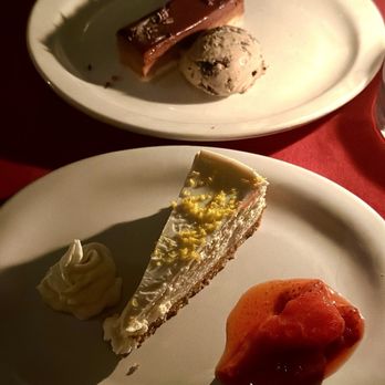 Dear John’s - mascarpone cheesecake and peanut butter crunch bar cake - American Near Me - Culver City, California