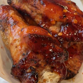 Harmon's Barbecue - Char buffed sweet and spicy wings - Barbeque Near Me - Fort Mitchell, Kentucky