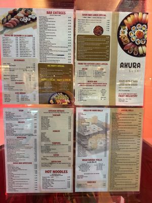 Menu photo 2 Akura Sushi New York, NY