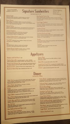 Menu photo 6 Sister's Cafe Pendleton, OR