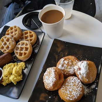 Cafe Kulture - Vegan waffles, eggs, sausage, donuts. Yum! - Vegan Near Me - Atlanta, Georgia Cafe Kulture - Vegan waffles, eggs, sausage, donuts. Yum! - Vegan Near Me - Atlanta, Georgia