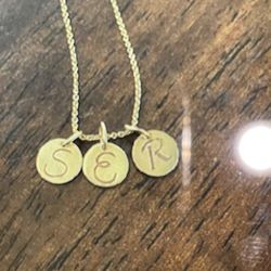 Benjamin - Custom Initial pendants